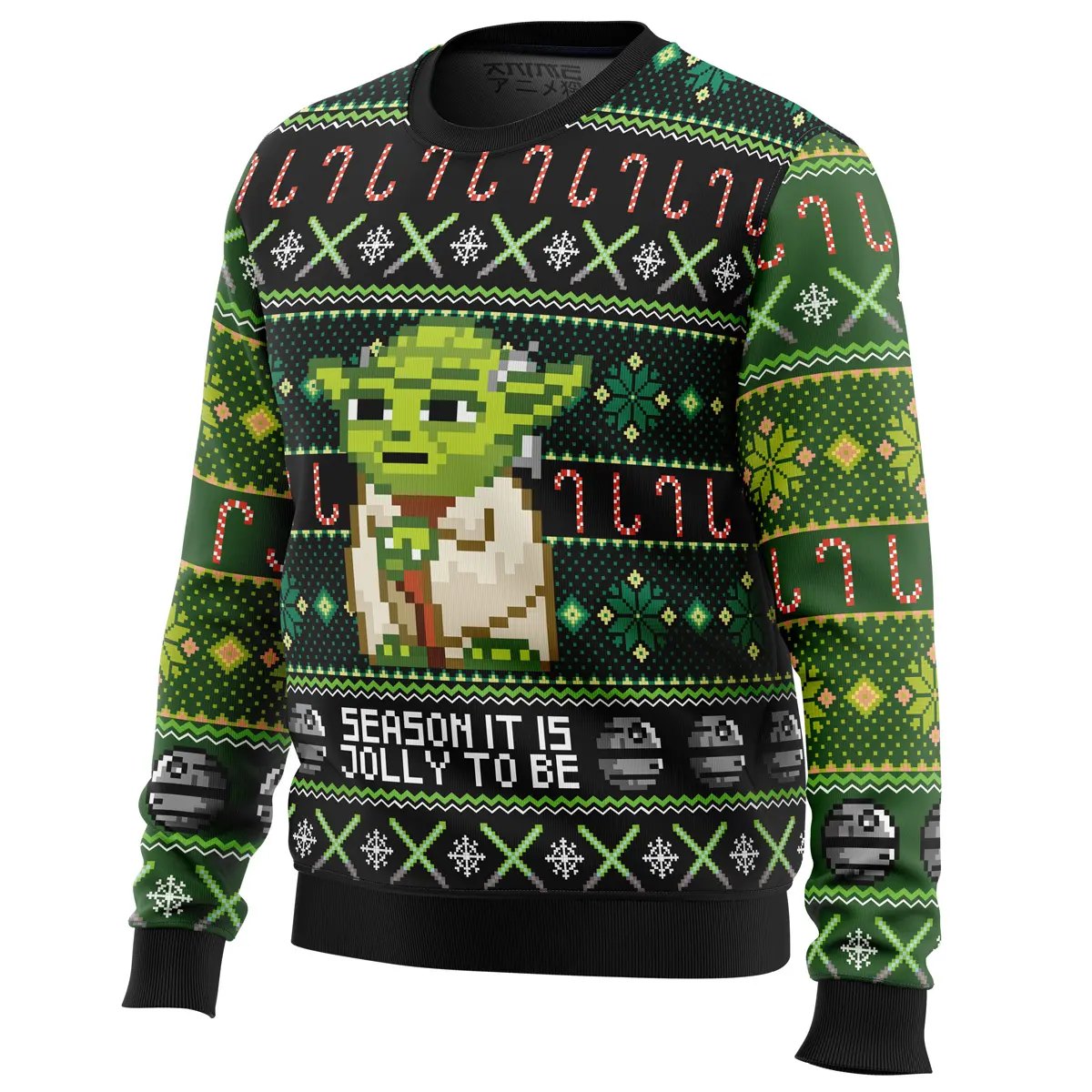 Season It Is Jolly To Be Yoda Ugly Christmas Sweater Perfect And Unique Gifts For Adults Kids On Christmas