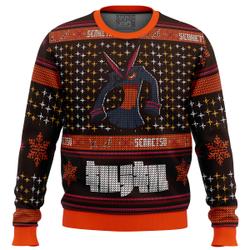 Senketsu Kill la Kill Ugly Christmas Sweater Perfect And Unique Gifts For Adults Kids On Christmas