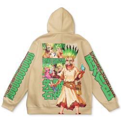 Anime Senku Ishigami Dr. Stone Streetwear Hoodie Perfect And Unique Gifts For Otaku Anime Fans On Christmas