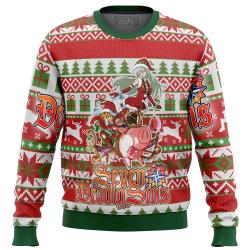Seven Deadly Sins Alt Ugly Christmas Sweater Perfect And Unique Gifts For Adults Kids On Christmas