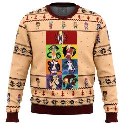 Seven Deadly Sins Minimal Ugly Christmas Sweater Perfect And Unique Gifts For Adults Kids On Christmas