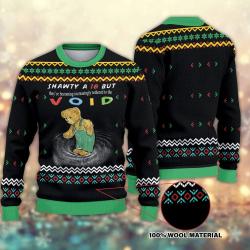 Shawty Void Champion Ugly Sweater Perfect And Unique Gifts For Adults Kids On Christmas Holiday