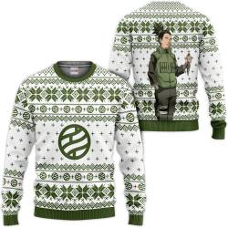 Shikamaru Nara Ugly Christmas Sweater Custom For Anime Fans VA0822 Perfect And Unique Gifts For Adults Kids On Christmas