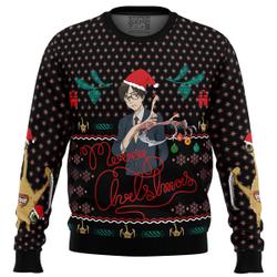 Shinichi Izumi Parasyte Ugly Christmas Sweater Perfect And Unique Gifts For Adults Kids On Christmas