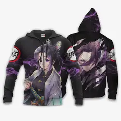 Anime Shinobu Kocho Hoodie Custom Anime Shirts Perfect And Unique Gifts For Otaku Anime Fans On Christmas