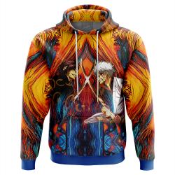 Anime Shinsuke vs Gintoki Gintama Hoodie Perfect And Unique Gifts For Otaku Anime Fans On Christmas