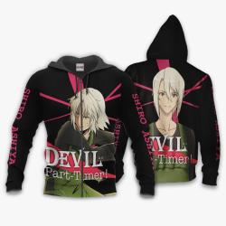Anime Shiro Ashiya Hoodie The Devil is a Part-Timer Custom Anime Perfect And Unique Gifts For Otaku Anime Fans On Christmas