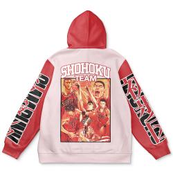 Anime Shohoku Team Slam Dunk Streetwear Hoodie Perfect And Unique Gifts For Otaku Anime Fans On Christmas