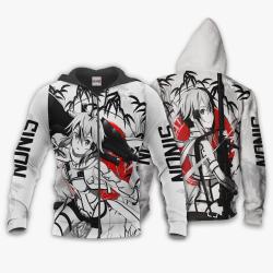 Anime Sinon Shirts Merch Custom Sword Art Online Anime Japan Style Perfect And Unique Gifts For Otaku Anime Fans On Christmas