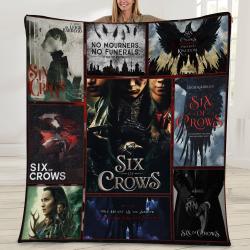 Movie Six Of Crows Book Reading Novel Movie Fan Fleece Sherpa Blanket Perfect Gifts For Family On Christmas