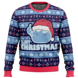 Slimy Christmas That time I got reincarnated as a slime Christmas Sweater Perfect And Unique Gifts For Adults Kids On Christmas