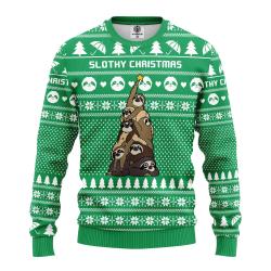 Sloth Tree Christmas Ugly Sweater Perfect And Unique Gifts For Adults Kids On Christmas Holiday