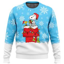 Snowy Christmas Snoopy Ugly Christmas Sweater Perfect And Unique Gifts For Adults Kids On Christmas