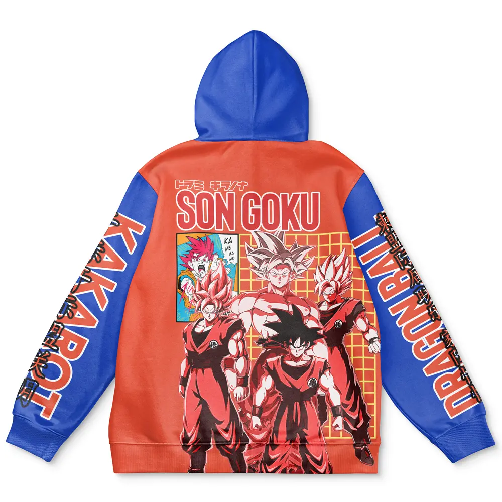 Anime Son Goku Dragon Ball Super Streetwear Hoodie Perfect And Unique Gifts For Otaku Anime Fans On Christmas