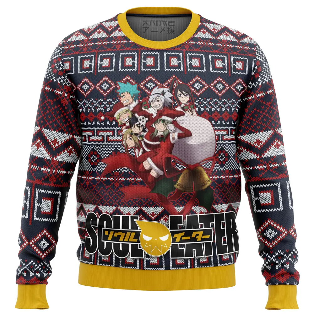 Soul Eater Alt Ugly Christmas Sweater Perfect And Unique Gifts For Adults Kids On Christmas