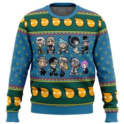 Soul Eater Chibi Ugly Christmas Sweater Perfect And Unique Gifts For Adults Kids On Christmas