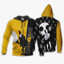 Anime Shinigami Hoodie Custom Soul Eater Anime Perfect And Unique Gifts For Otaku Anime Fans On Christmas
