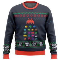 Space Invaders Ugly Christmas Sweater Perfect And Unique Gifts For Adults Kids On Christmas