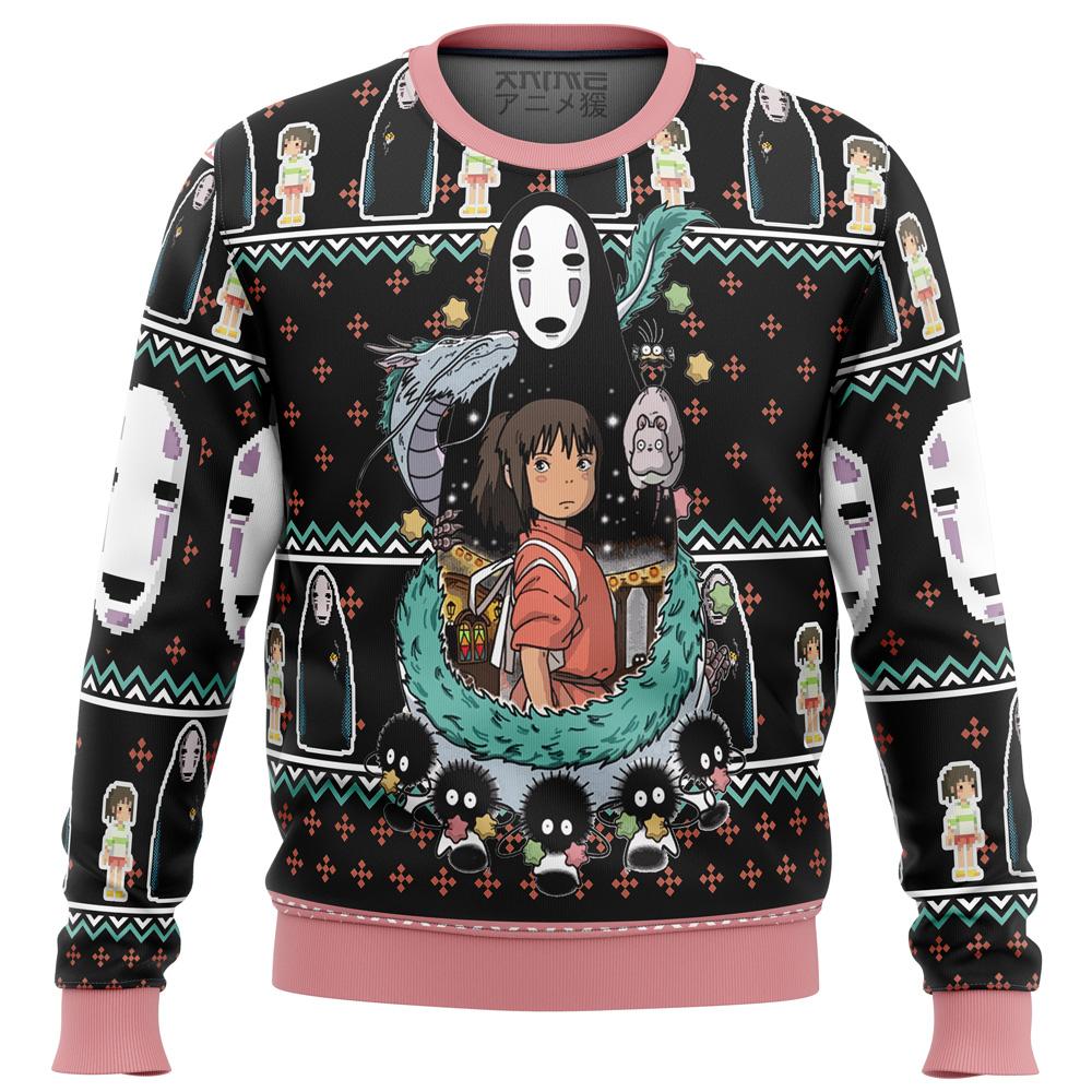 SPIRITED AWAY Avatar Ugly Christmas Sweater Perfect And Unique Gifts For Adults Kids On Christmas