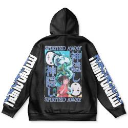 Anime Spirited Away Studio Ghibli Streetwear Hoodie Perfect And Unique Gifts For Otaku Anime Fans On Christmas