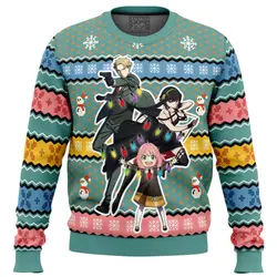 Spy Xmas Family Spy x Family Ugly Christmas Sweater Perfect And Unique Gifts For Adults Kids On Christmas