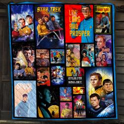 Movie Star Trek Fans Birthday Fleece Sherpa Blanket Perfect And Unique Gifts For Family On Christmas