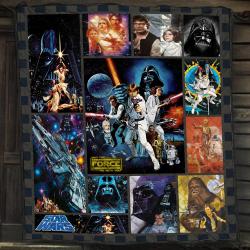 Movie Star Wars 1977 Darth Vader Lovers Vintage Quilt Fleece Sherpa Blanket Perfect Gifts For Family On Christmas
