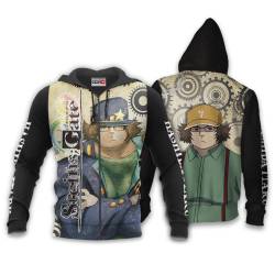 Anime Hashida Itaru Hoodie Custom Steins Gate Anime Manga Style Perfect And Unique Gifts For Otaku Anime Fans On Christmas