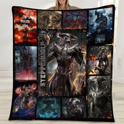 Movie Steppenwolf Dc Villains Fan Movie Fleece Sherpa Blanket Perfect Gifts For Family On Christmas