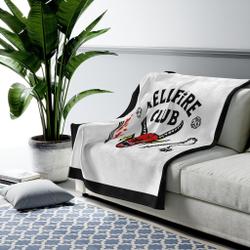 Movie STRANGER THINGS Season 4 Fleece Sherpa Blanket Perfect And Unique Gifts For Family On Christmas