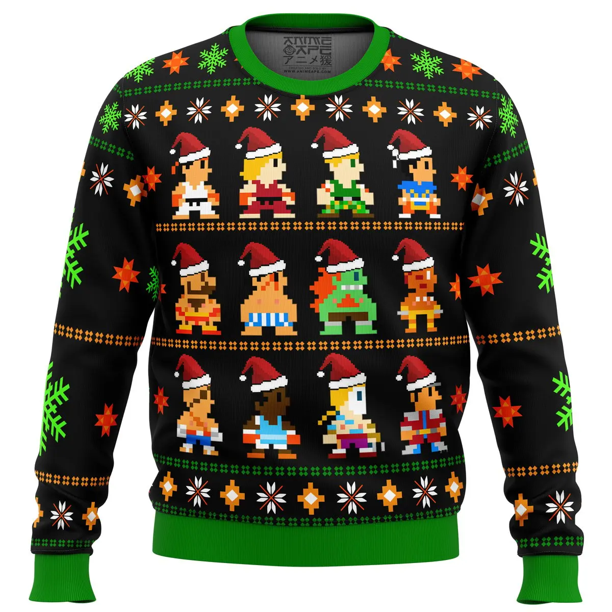 Street Fighter Classic Collection Ugly Christmas Sweater Perfect And Unique Gifts For Adults Kids On Christmas