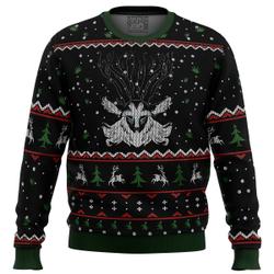 Studio Ghibli Forest Spirit Princess Mononoke Miyazaki Ugly Christmas Sweater Perfect And Unique Gifts For Adults Kid On Christmas