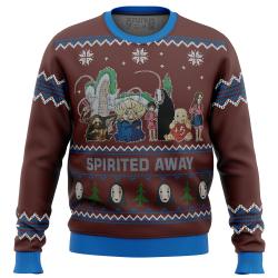 Studio Ghibli Spirited Away alt Ugly Christmas Sweater Perfect And Unique Gifts For Adults Kids On Christmas