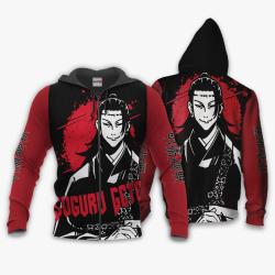 Anime Suguru Geto Hoodie Custom Anime Monochrome Perfect And Unique Gifts For Otaku Anime Fans On Christmas
