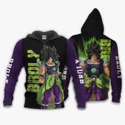 Anime Super Broly Shirt Hoodie Anime Jacket Perfect And Unique Gifts For Otaku Anime Fans On Christmas