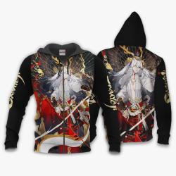 Anime Suzuka Gozen Hoodie Custom Onmyoji Anime Perfect And Unique Gifts For Otaku Anime Fans On Christmas