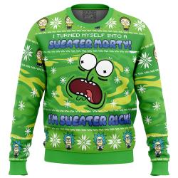 Sweater Rick Rick and Morty Ugly Christmas Sweater Perfect And Unique Gifts For Adults Kids On Christmas