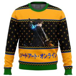 Sword Art Online Beater Ugly Christmas Sweater Perfect And Unique Gifts For Adults Kids On Christmas