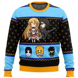 Sword Art Online Sprites Ugly Christmas Sweater Perfect And Unique Gifts For Adults Kids On Christmas