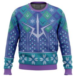 Symbol Lelouch Code Geass Ugly Christmas Sweater Perfect And Unique Gifts For Adults Kids On Christmas