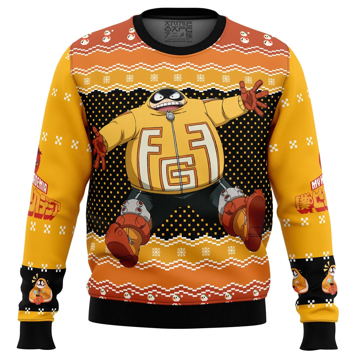 Taishiro Toyomitsu My Hero Academia Ugly Christmas Sweater Perfect And Unique Gifts For Adults Kids On Christmas
