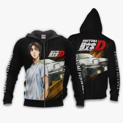 Anime Takumi Fujiwara Hoodie Initial D Custom Anime Perfect And Unique Gifts For Otaku Anime Fans On Christmas