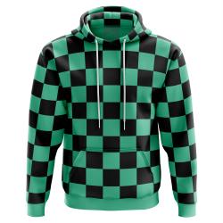 Anime Tanjiro Kamado Demon Slayer Hoodie Perfect And Unique Gifts For Otaku Anime Fans On Christmas