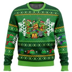 Teenage Mutant Ninja Turtles Christmas Ugly Christmas Sweater Perfect And Unique Gifts For Adults Kids On Christmas