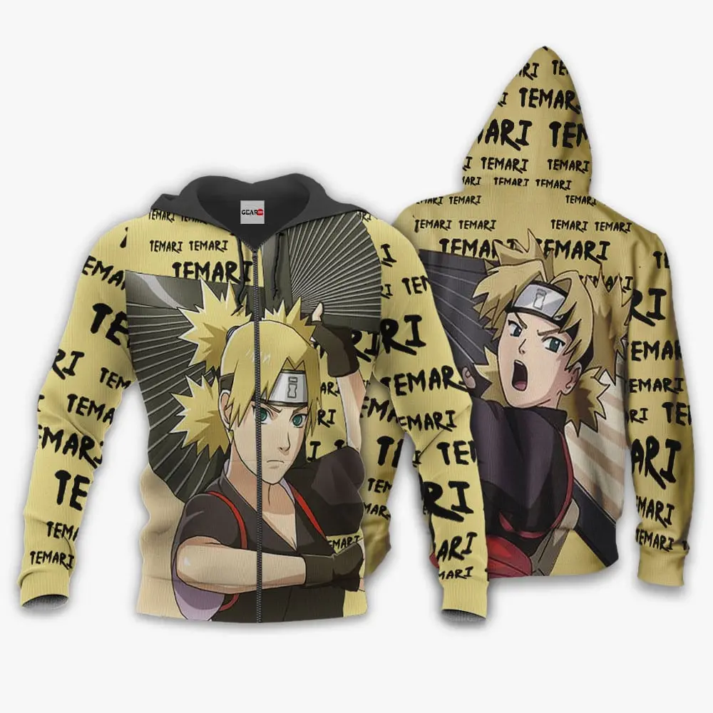 Anime Temari Shirts Merch Custom Anime Style Manga Perfect And Unique Gifts For Otaku Anime Fans On Christmas