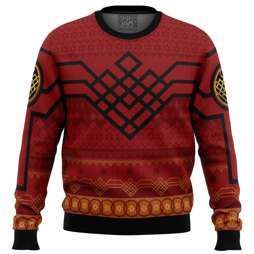 Ten Golden Rings Shang-Chi Marvel Ugly Christmas Sweater Perfect And Unique Gifts For Adults Kids On Christmas
