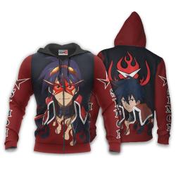 Anime Simon Hoodie Custom Tengen Toppa Gurren Lagann Anime Perfect And Unique Gifts For Otaku Anime Fans On Christmas