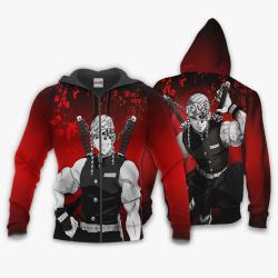 Anime Tengen Uzui Shirts Merch Custom Kimetsu Anime Japan Art Perfect And Unique Gifts For Otaku Anime Fans On Christmas