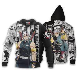 Anime Tengen Uzui Hoodie Custom Anime Manga Style Perfect And Unique Gifts For Otaku Anime Fans On Christmas