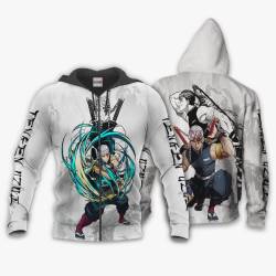 Anime Tengen Uzui Hoodie Kimetsu Custom Anime Perfect And Unique Gifts For Otaku Anime Fans On Christmas